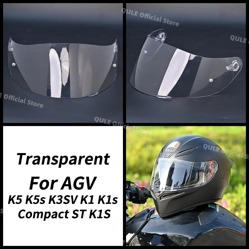 Transparent visor for AGV K5 K5s K3SV K1 K1s Compact ST K1S motorcycle helmet