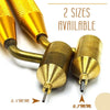 Two sizes of precision car scratch repair pens with fine tips available, showing 0.5mm and 0.7mm options.