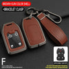 Brown and gun color shell bracelet clasp car key cover for Silverado GMC Terrain