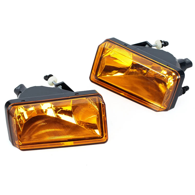 Aftermarket bumper fog light assembly for Chevy Silverado and Tahoe vehicle.