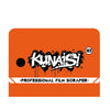 Orange graphic featuring the text KUNAISI and a number 10, with the subtitle PROFESSIONAL FILM SCRAPER.