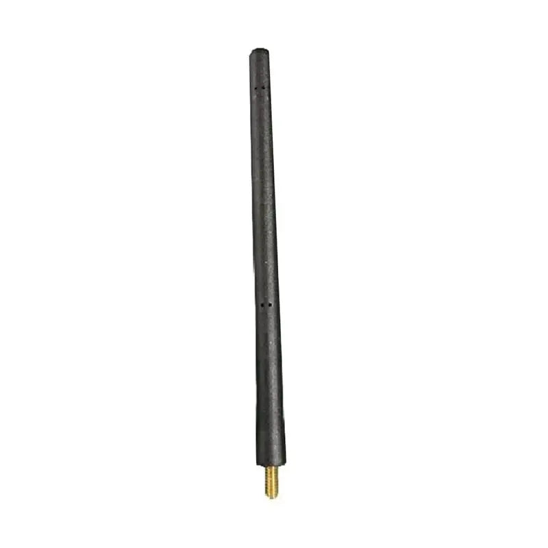 Black replacement antenna mast for a Ford F-150 truck.