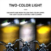 Dual-Color LED Spotlight Headlight for Vehicles