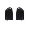 Moldura decorativa de luz trasera de ABS negra brillante para un Chrysler 300 Series.