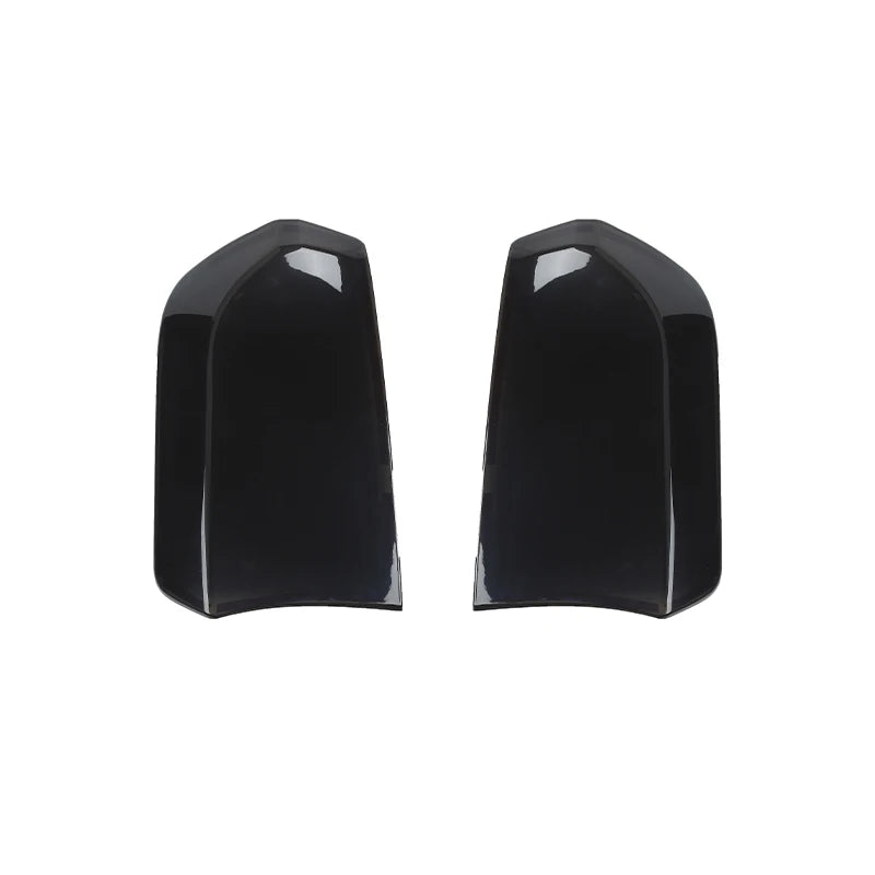 Moldura decorativa de luz trasera de ABS negra brillante para un Chrysler 300 Series.