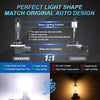 Comparaison d'un produit de conception automatique de forme lumineuse contre une lampe halogène.