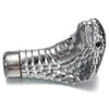 Silver cobra snake design LED gear shift knob for manual transmissions