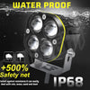 3-Inch High-Power LED Work Light for Vehicles