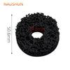 A black abrasive wheel hub rust removal kit with a 14.8mm diameter and a 50.6mm height.