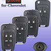 Housses universelles noires pour clés de voiture Chevrolet et Buick