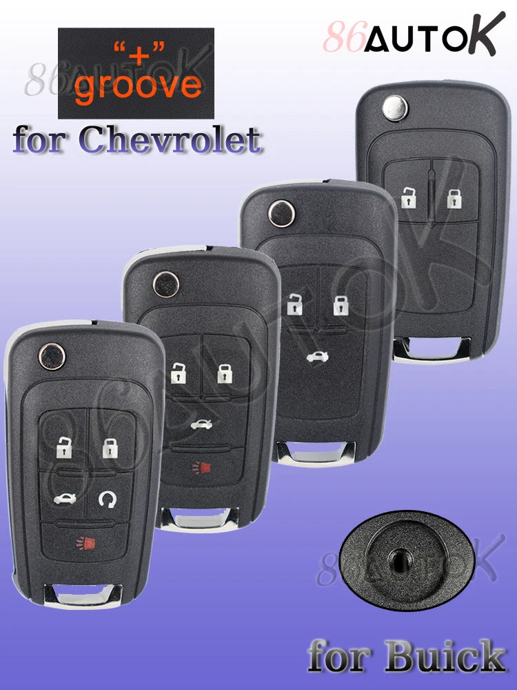 Housses universelles noires pour clés de voiture Chevrolet et Buick