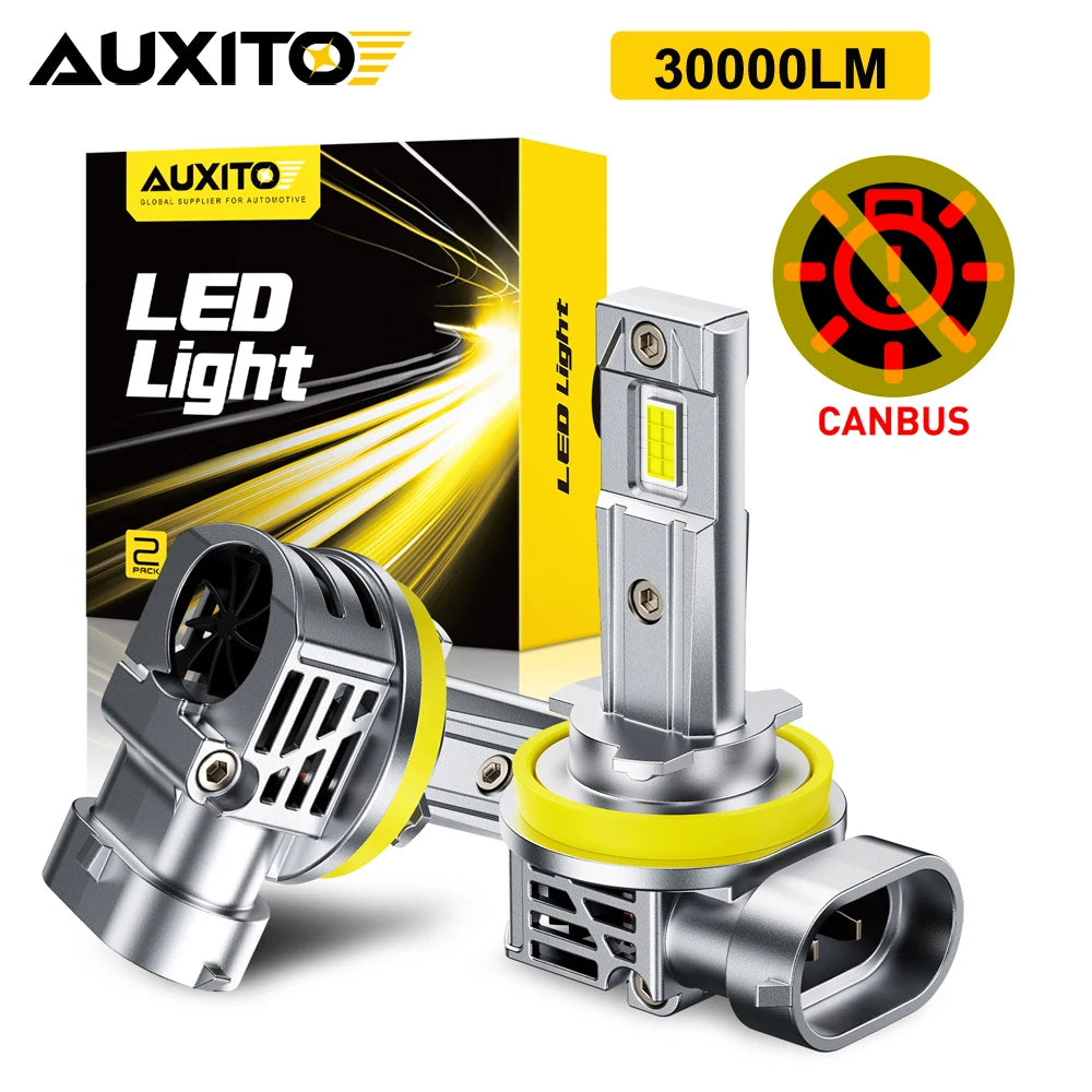 A package and a single LED light bulb assembly for a car CANBUS system.