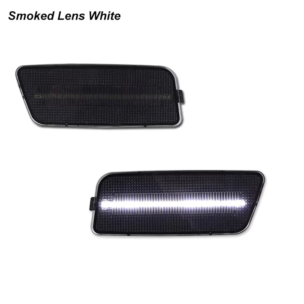 Black smoked lens LED side marker turn signals for VW MK6 GTI