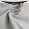 Close-up of a gray fabric material showing a rolled texture for an all-weather windproof balaclava face mask.