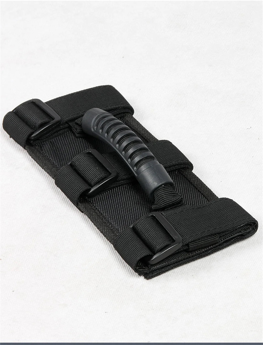 Black durable Oxford roll bar grab handles for Jeep