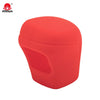 A red universal car gear shift knob cover.