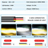 Dual-Color LED Spotlight Headlight for Vehicles