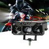 Dual-Color LED Spotlight Headlight for Vehicles