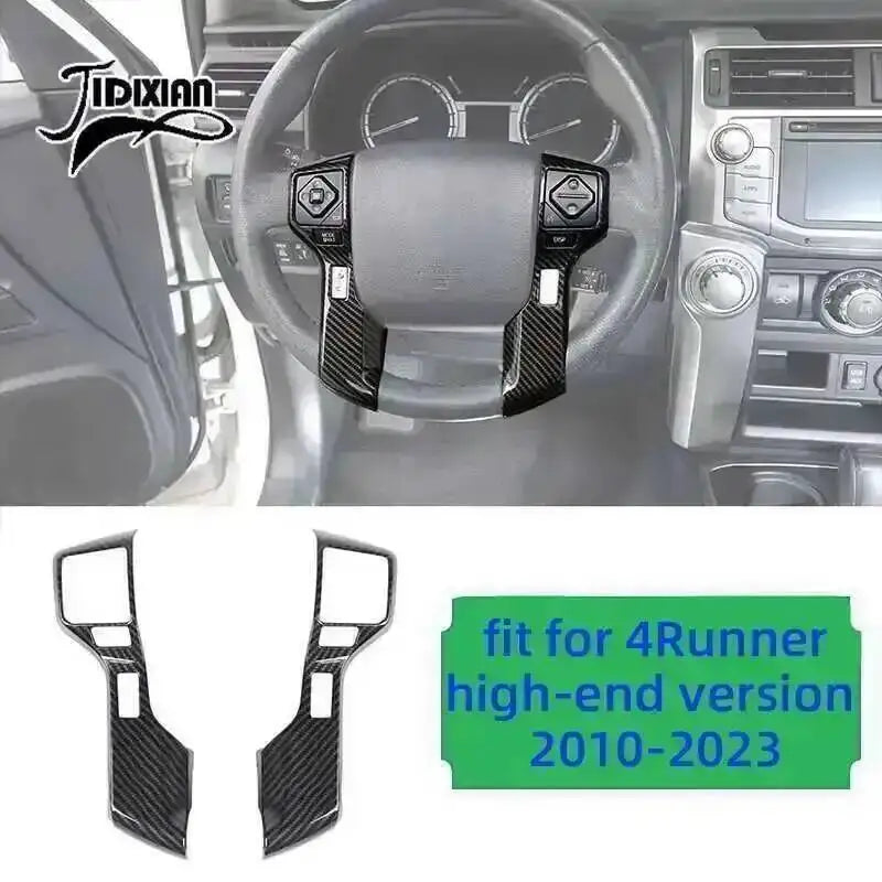 Carbon fiber grain interior and exterior decoration for a Toyota 4Runner