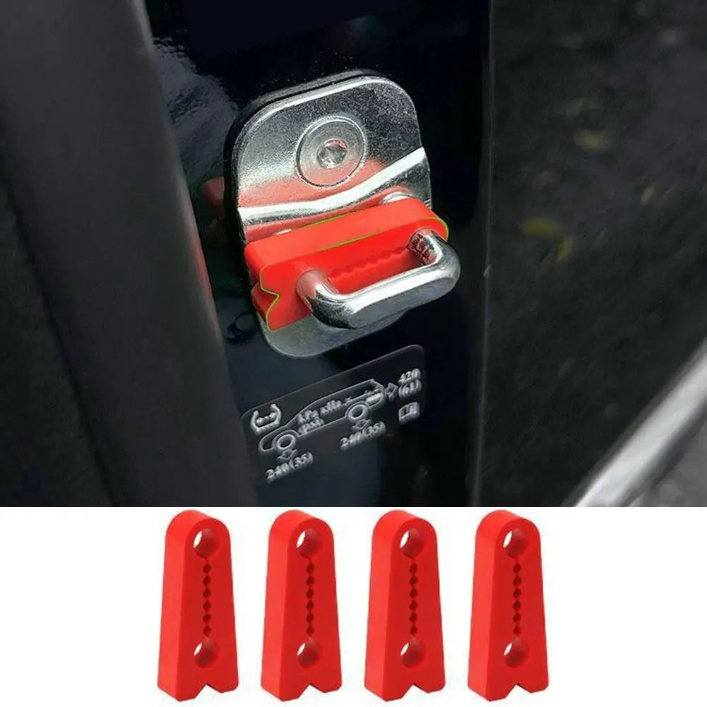 Rote Kunststoffdichtungspads für Autotüren