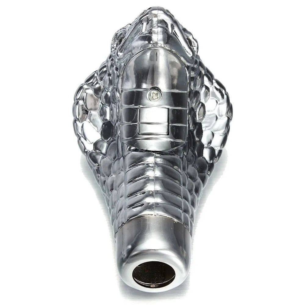Silver cobra snake LED gear shift knob for manual transmissions