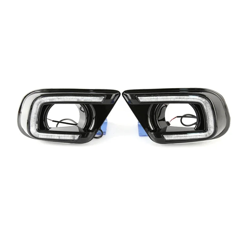 زوج من مصابيح LED نهارية مزدوجة لسيارات دودج وفيات