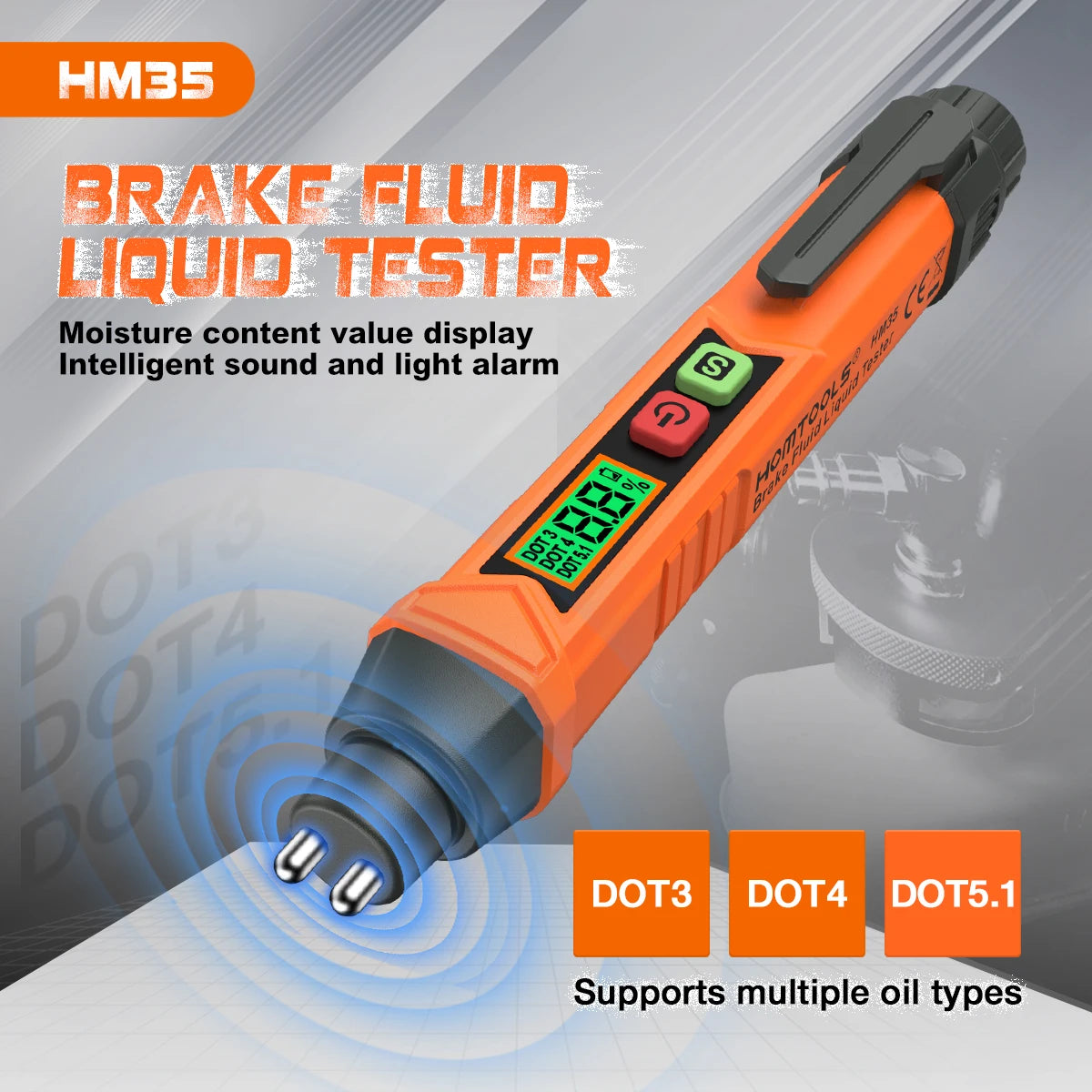 Digital Brake Fluid Level Tester