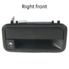 Right front replacement exterior door handle for Chevy/GMC trucks shown from the front.