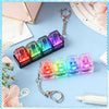 LED Clickable Stress Relief Keychain