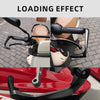 Close-up shots showing the loading effect of carbon fiber motorcycle brake clutch lever hand guards.