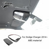 Carbon fiber interior light accessory for Dodge Charger featuring an ABS material lens.