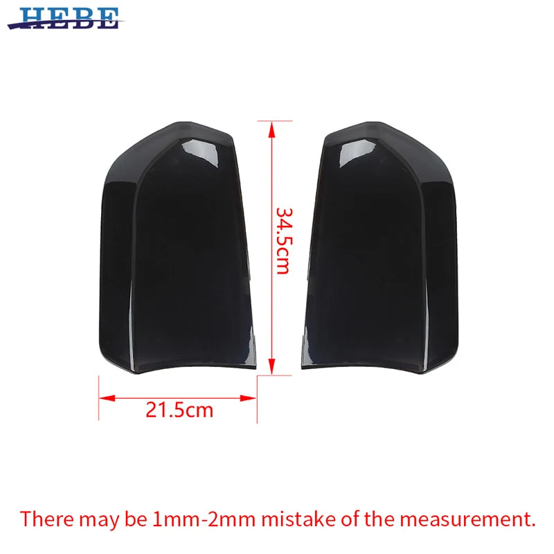 Acabado decorativo negro de luz trasera de ABS para Chrysler 300 Series