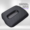 Black scratch-resistant and wear-resistant leather armrest pad for a Chevrolet Silverado