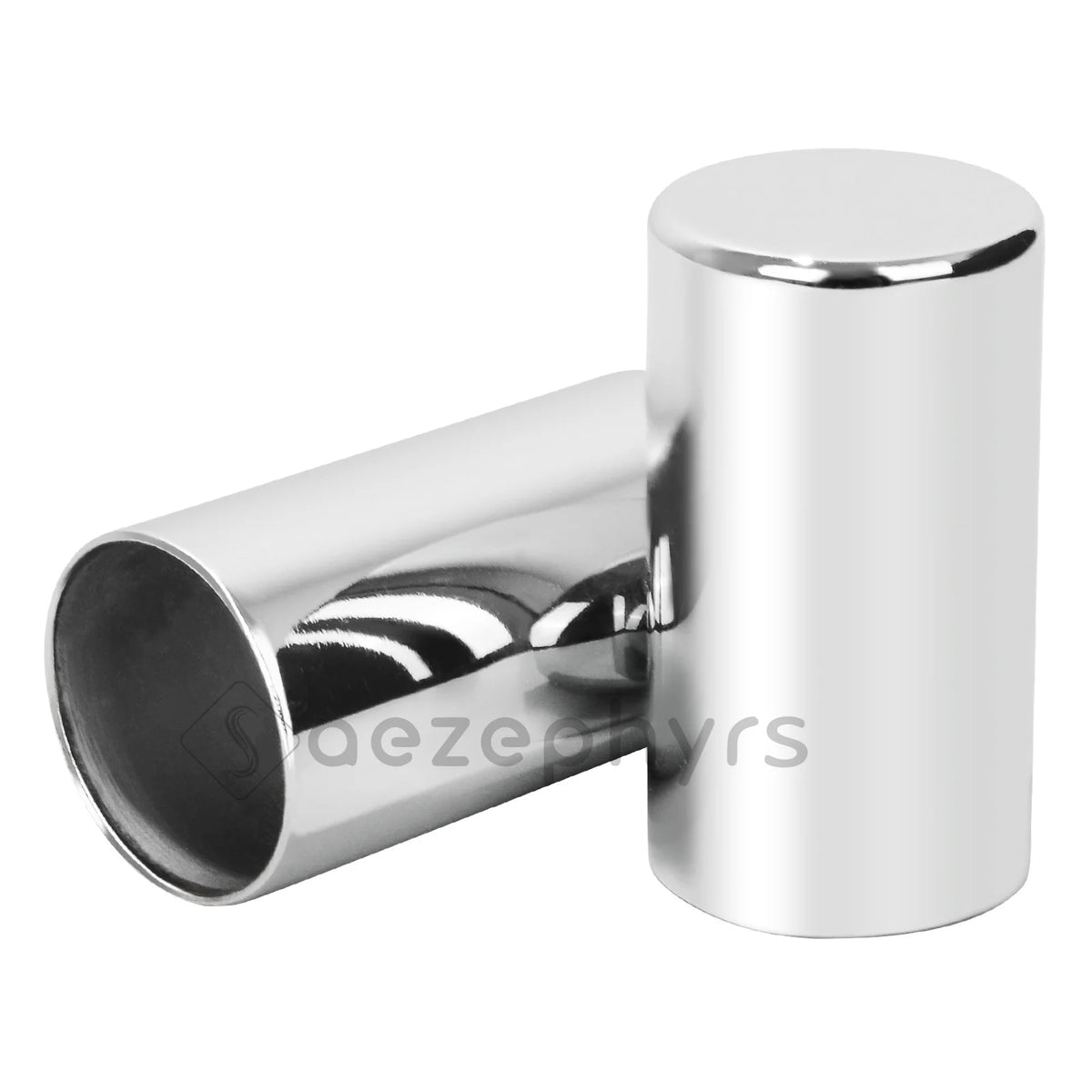 Kit de couvre-connecteur magnétique chrome pour moto Harley Touring.