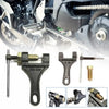 A set of universal chain breaker tools including a specialized tool and various chain breaking components for motorcycles, bi