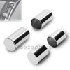 Ensemble de fixations magnétiques chromées pour ordinateurs de bord Harley Touring.