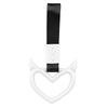 Black strap handle accessory for automotive racing