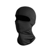 Schwarze vielseitige Schnelltrocknende Balaclava Gesichtsmaske von vorne
