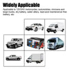 A variety of vehicles including motorcycles, automobiles, trucks, and vans are shown alongside a high-power pulse battery cha