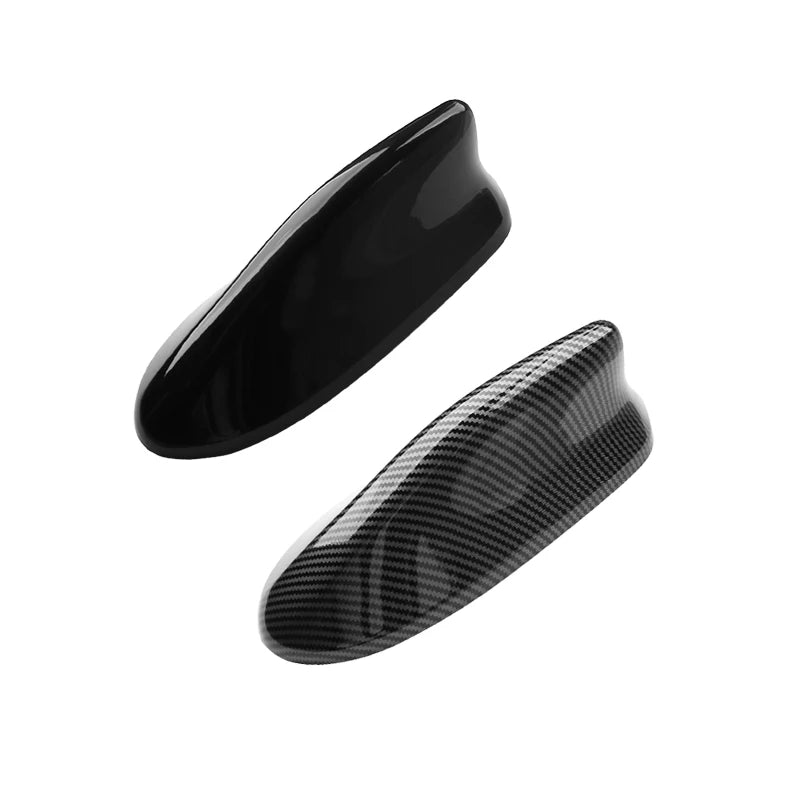 Black shark fin roof antenna cover for a Honda Accord