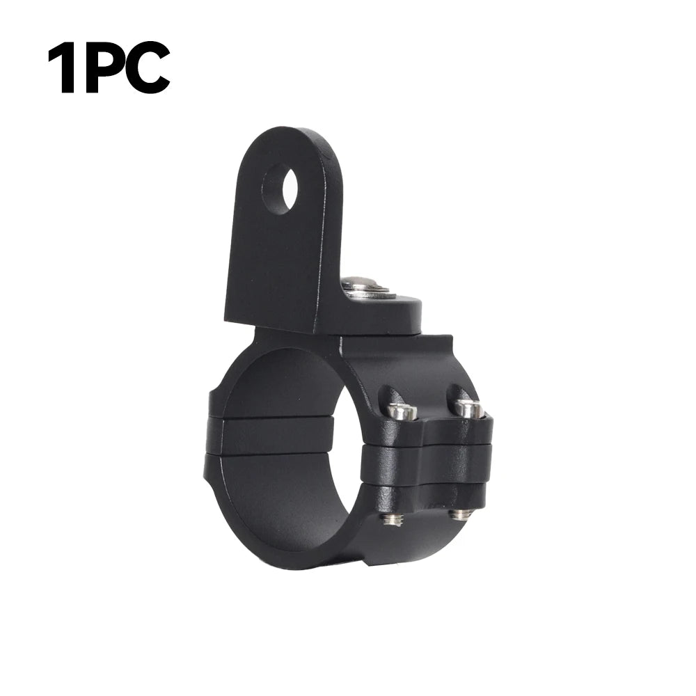 A single black UTV LED whip light mount for off-road vehicles.