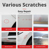 Images showing various types of car scratches including spot, zero spot, long, bottom, front bumper, and car handle scratches