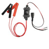 An EPB electronic parking brake caliper motor release tool with black and orange components and wiring.