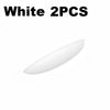 Two white anti-fog waterproof rain covers for a rear camera.