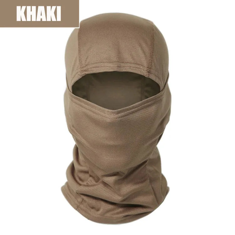 Khaki tactical balaclava full face mask