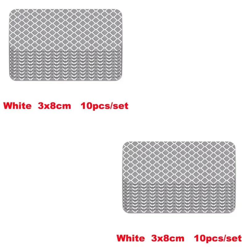 Reflective Warning Stickers for Vehicle Bumpers