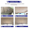 Installation steps showing how to install a universal car interior roof fixing buckle kit.
