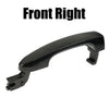 Front Right OEM door handle for KIA Sportage (2005-2010) in black.