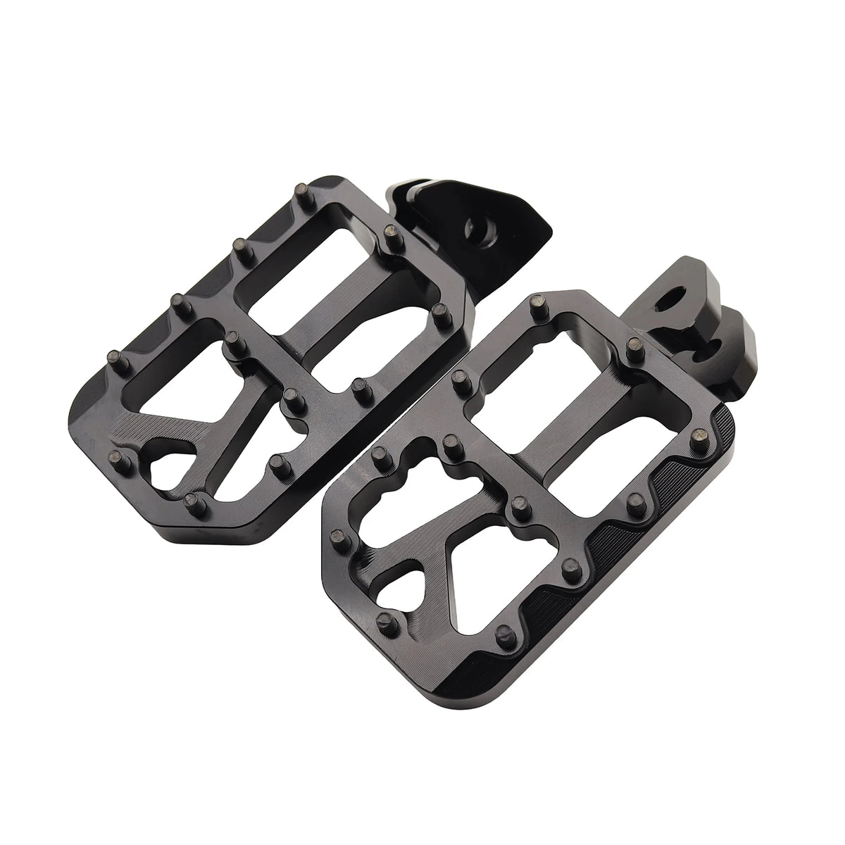 Schwarze CNC-Aluminium-Fußstützen für Sur Ron E-Bikes