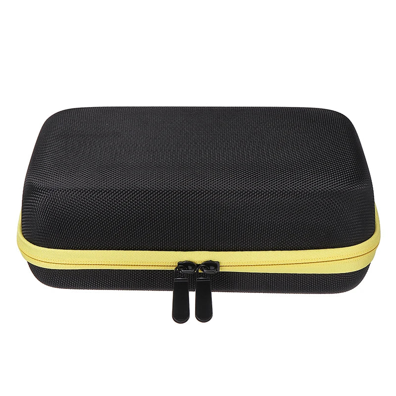 Black and yellow protective case for a lithium jump starter battery